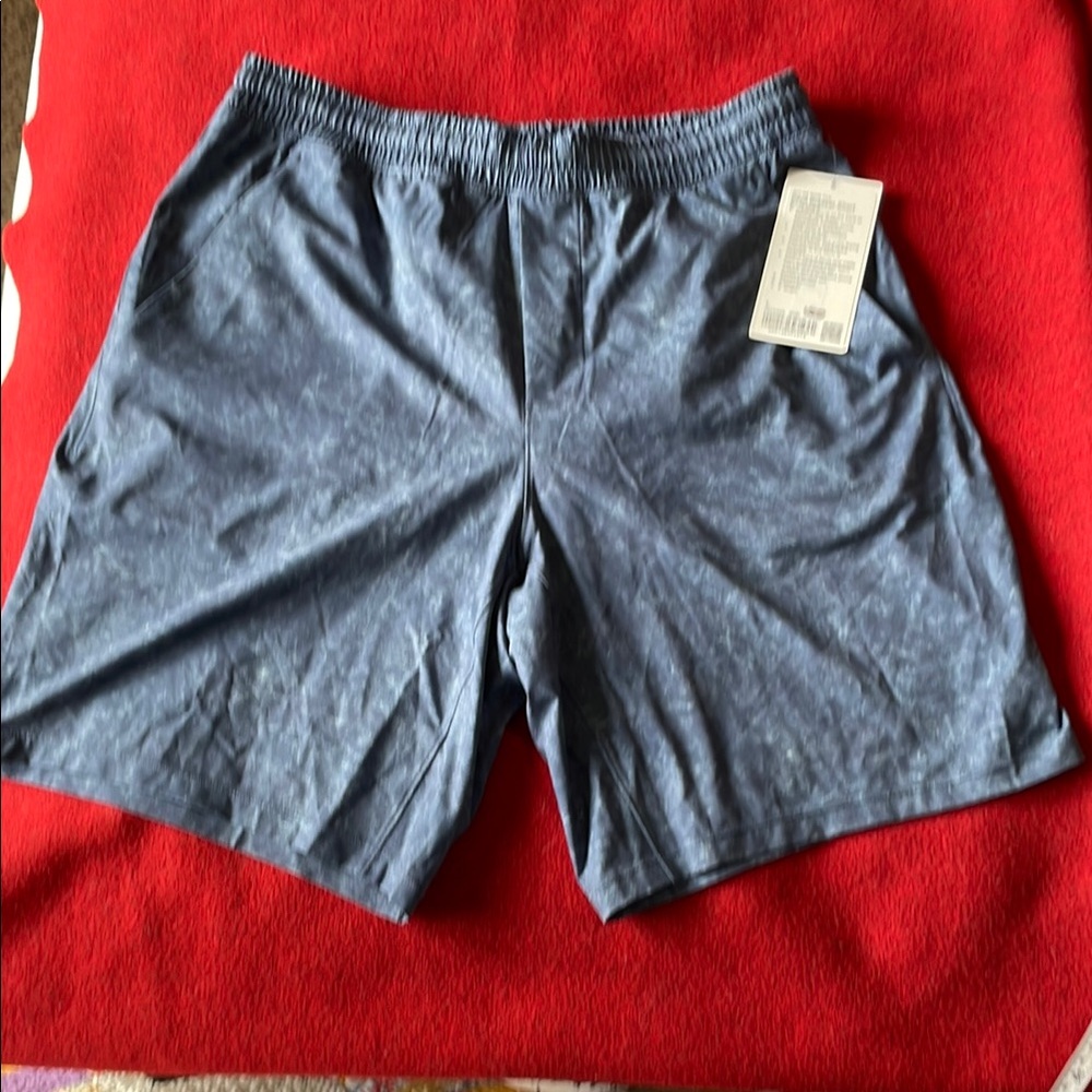 Lululemon Athletica Blue Athletic Shorts Lightweight Design